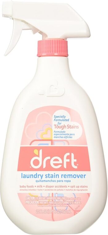 Dreft Laundry Stain Remover, 22 Fl. Oz (Pack of 1)