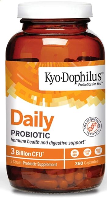 Kyo-Dophilus Daily Probiotic, Immune and Digestive Support, 360 capsules