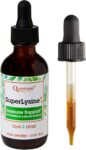 Quantum Health SuperLysine+ Liquid Immune Support Supplement - Powerful Lysine Echinacea Vitamin D3 Bee Propolis & Shitake Daily Wellness Blend for Women & Men, Fast Absorption - 2 Ounce